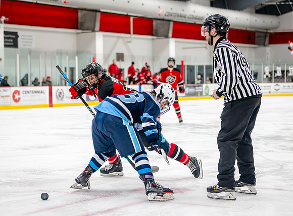 Centennial vs Blaine JV Hockey 218