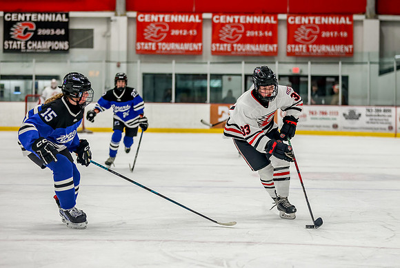 Centennial vs Roger JV Hockey 81