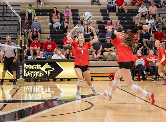 Centennial vs Andover Girls Varsity Volleyball 31