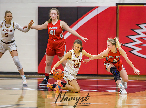 Centennial vs Maple Grove Girls JV Basketball 054