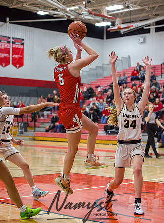 Centennial vs Andover Girls Varsity Basketball 109