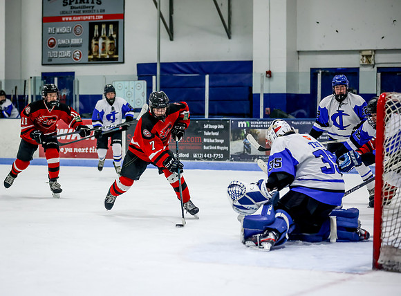 Centennial vs Cambridge Isanti Hockey 83