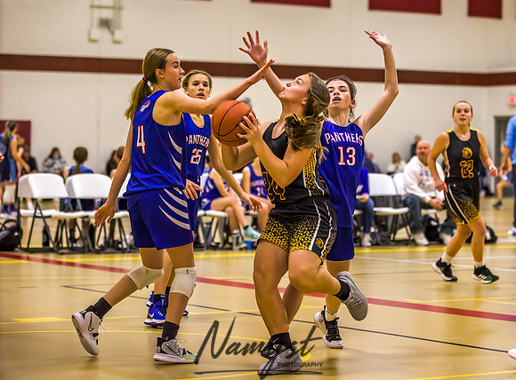 Forest Lake Girls 7 Maroon Basketball 010