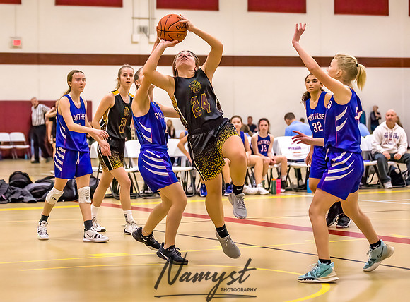 Forest Lake Girls 7 Maroon Basketball 054