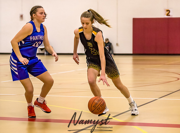 Forest Lake Girls 7 Maroon Basketball 062