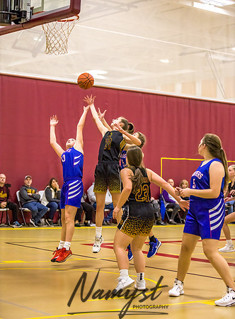 Forest Lake Girls 7 Maroon Basketball 072