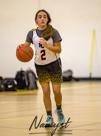 Forest Lake Girls 7 Maroon Basketball 092