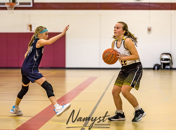 Forest Lake Girls 7 Maroon Basketball 095