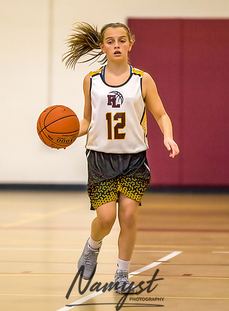 Forest Lake Girls 7 Maroon Basketball 098