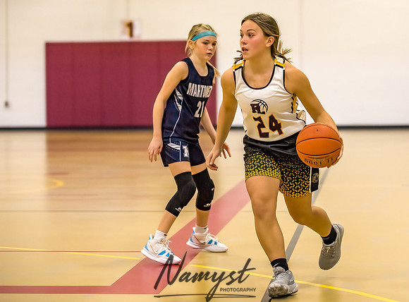 Forest Lake Girls 7 Maroon Basketball 102