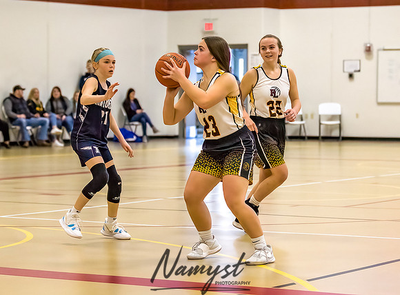 Forest Lake Girls 7 Maroon Basketball 120
