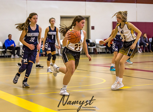 Forest Lake Girls 7 Maroon Basketball 125