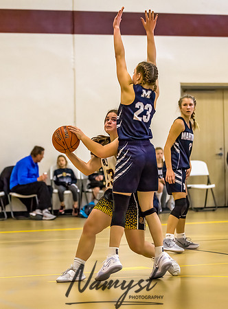 Forest Lake Girls 7 Maroon Basketball 128