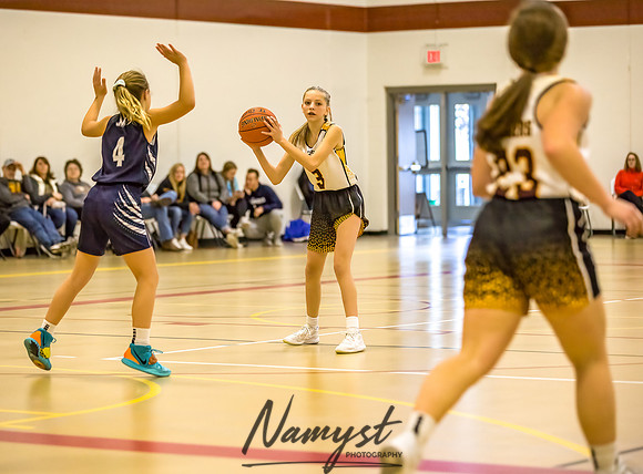 Forest Lake Girls 7 Maroon Basketball 130