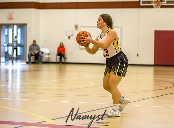 Forest Lake Girls 7 Maroon Basketball 132