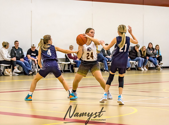 Forest Lake Girls 7 Maroon Basketball 135