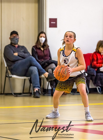 Forest Lake Girls 7 Maroon Basketball 140