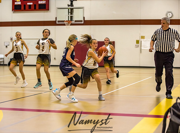 Forest Lake Girls 7 Maroon Basketball 145