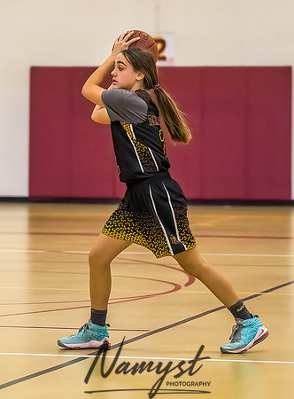 Forest Lake Girls 7 Maroon Basketball 157
