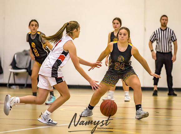 Forest Lake Girls 7 Maroon Basketball 155