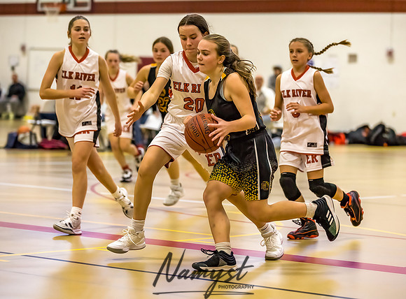 Forest Lake Girls 7 Maroon Basketball 166