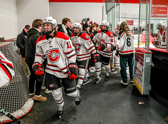 Centennial vs White Bear Lake Varsity Hockey 215