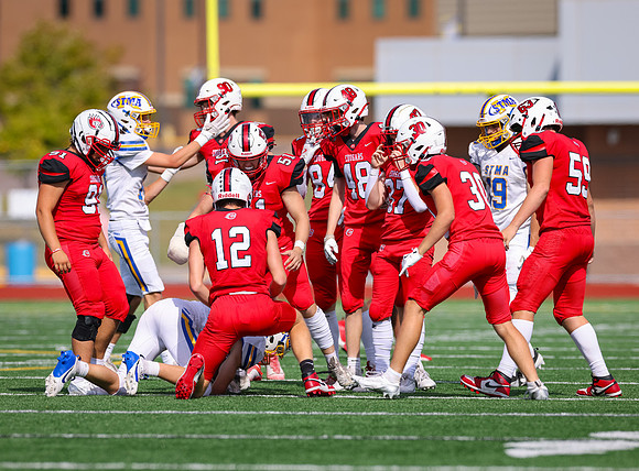 Centennial vs STMA JV Football 329