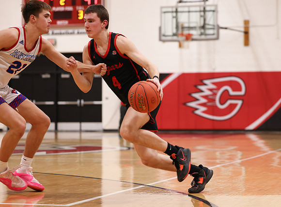 Centennial vs Spring Lake Park Varsity Basketball_206