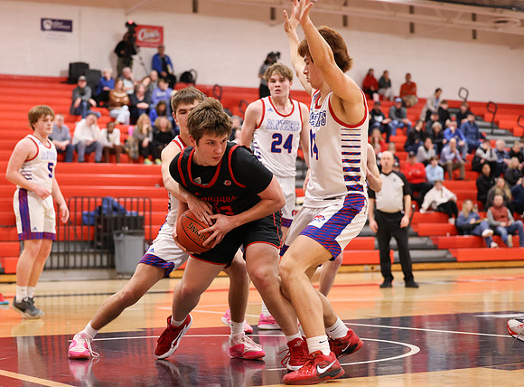 Centennial vs Spring Lake Park Varsity Basketball_213