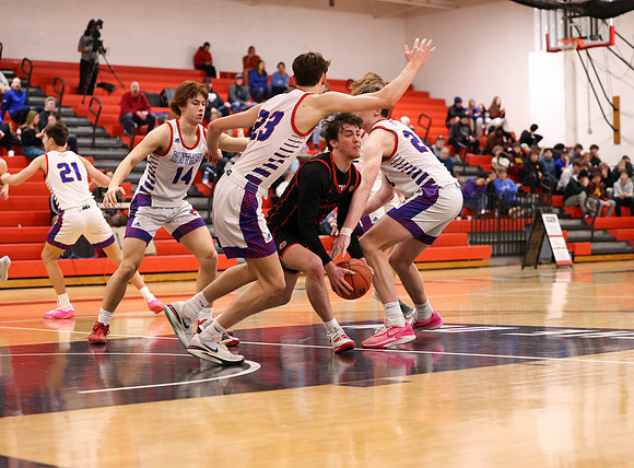 Centennial vs Spring Lake Park Varsity Basketball_332