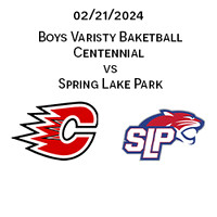 2024 21 02 Centennial vs Spring Lake Park Varsity