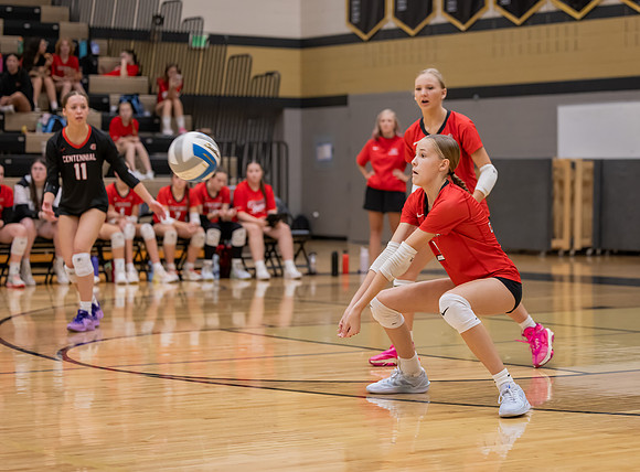 Centennial vs Andover Girls Varsity Volleyball 12