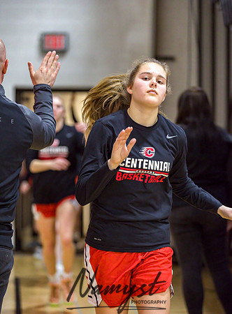 Centennial vs Cambridge-Isanti Girls Varsity Basketball 008