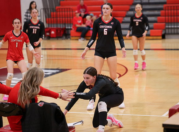 Centennial vs Hopkins Girls Varsity Volleyball 127