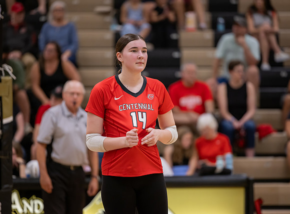 Centennial vs Andover Girls Varsity Volleyball 64