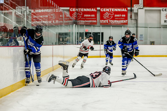 Centennial vs Roger JV Hockey 134