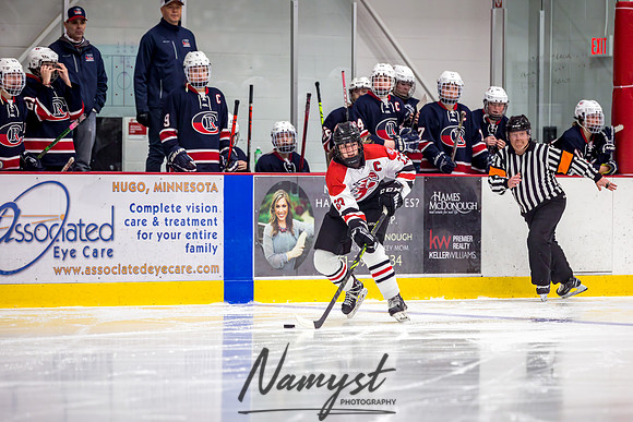 Centennial-SLP vs Champlin-Coon Rapids Varsity Girls Hockey l 007