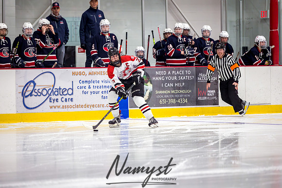 Centennial-SLP vs Champlin-Coon Rapids Varsity Girls Hockey l 008