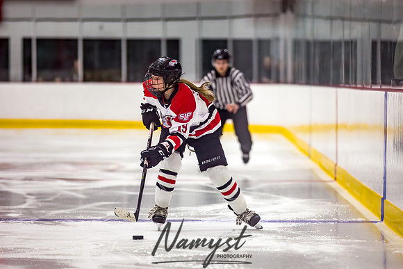 Centennial-SLP vs Champlin-Coon Rapids Varsity Girls Hockey l 012