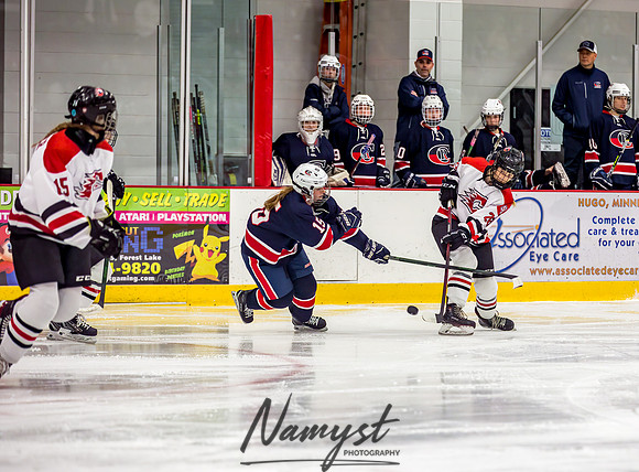 Centennial-SLP vs Champlin-Coon Rapids Varsity Girls Hockey l 016