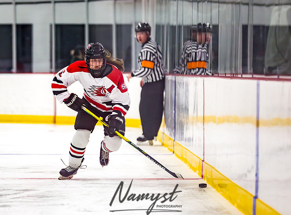 Centennial-SLP vs Champlin-Coon Rapids Varsity Girls Hockey l 020