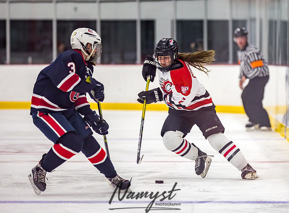 Centennial-SLP vs Champlin-Coon Rapids Varsity Girls Hockey l 024