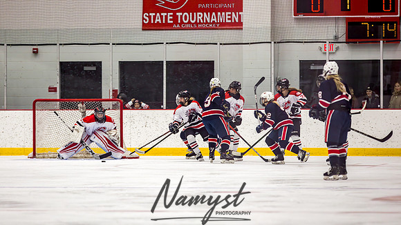 Centennial-SLP vs Champlin-Coon Rapids Varsity Girls Hockey l 033