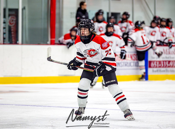 Centennial-SLP vs Champlin-Coon Rapids Varsity Girls Hockey l 038