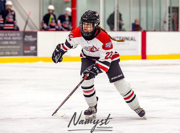 Centennial-SLP vs Champlin-Coon Rapids Varsity Girls Hockey l 040