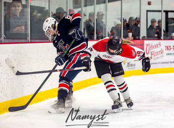 Centennial-SLP vs Champlin-Coon Rapids Varsity Girls Hockey l 047