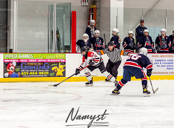 Centennial-SLP vs Champlin-Coon Rapids Varsity Girls Hockey l 050