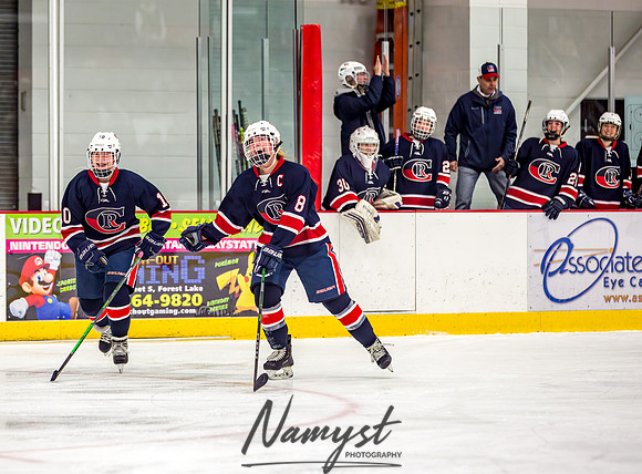 Centennial-SLP vs Champlin-Coon Rapids Varsity Girls Hockey l 066
