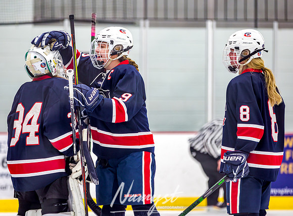 Centennial-SLP vs Champlin-Coon Rapids Varsity Girls Hockey l 069