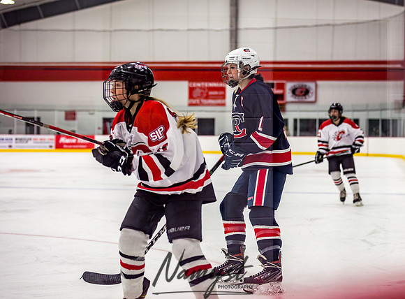 Centennial-SLP vs Champlin-Coon Rapids Varsity Girls Hockey l 074